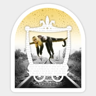 Phish Sleeping Monkey Sticker